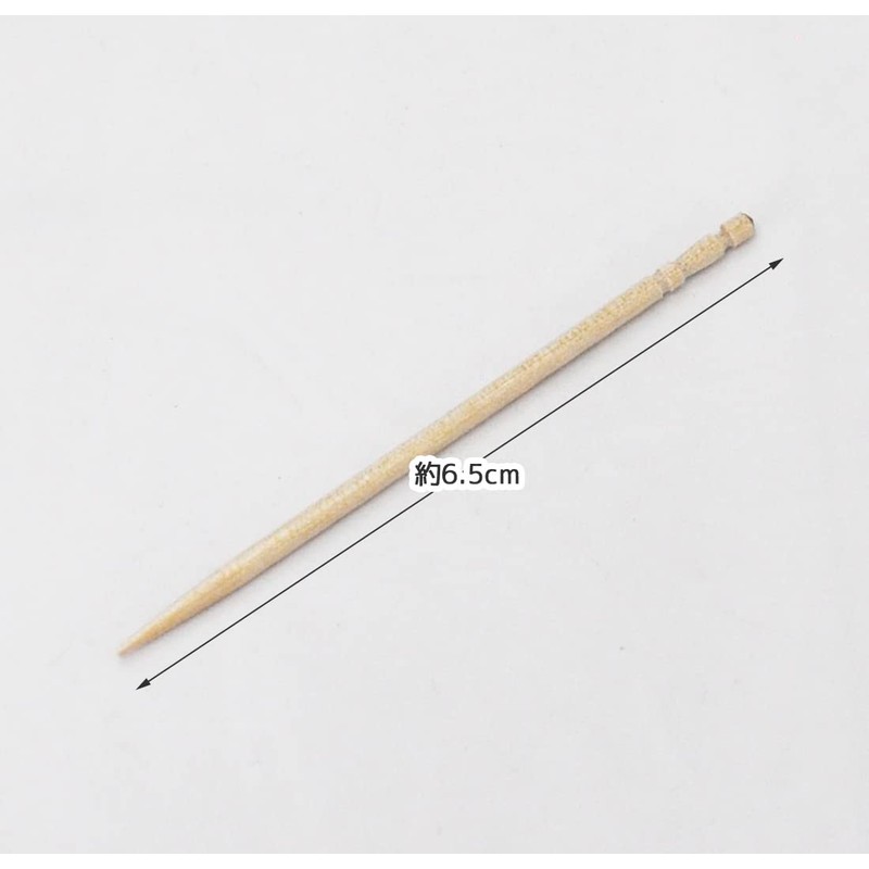 Toothpick Bulk Purchase Set JP-08 Japanese Willow Toothpicks, Approx. 2.6