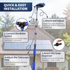 BSFRNF 16FT Solar Panel Cleaning Kit with Telescopic Pole &