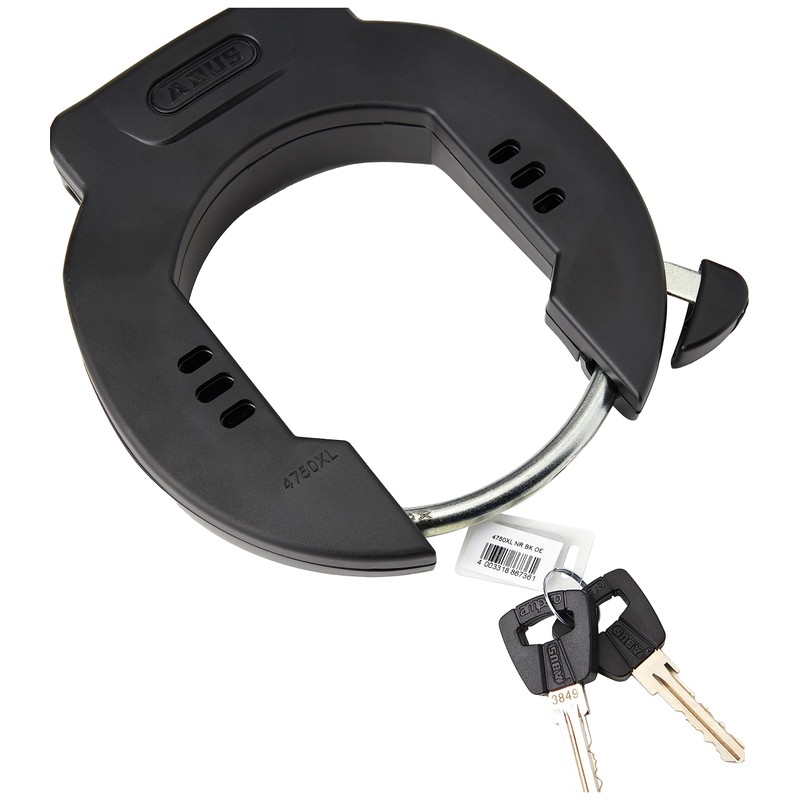ABUS Unisex Adult Frame Lock, Black, Size X/XL