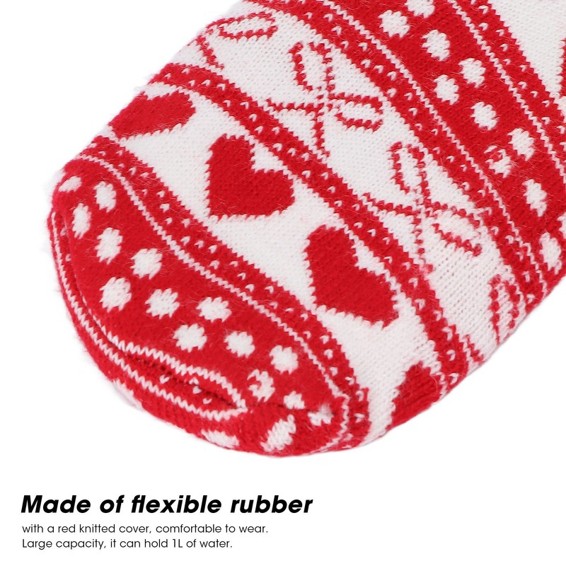 1L U Shaped Hot Water Bag Portable Neck Shoulder Warmer