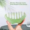 2pcs Massage Comb, Guasha Scraping Scalp Comb, Multi-Functional Handheld Head