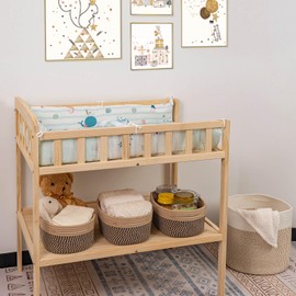 CubesLand Cube Shelf Closet Storage Baskets Bins Set 3, Woven Basket for Organizing/Storage, Long-lasting &Skin-friendly Storage Basket Bin,Stylish Room Decor Basket,Camel/Mixed Black Rope Basket