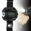 Portable LED Wrist Watch Flashlight Torch Light USB Rechargeable Flashlight