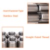 Thread Insert M12 to M8, Thread Adapter x 1.75 Male