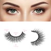 ESHARP False Eyelashes Natural Looking Cat Eye Lashes 12mm Faux