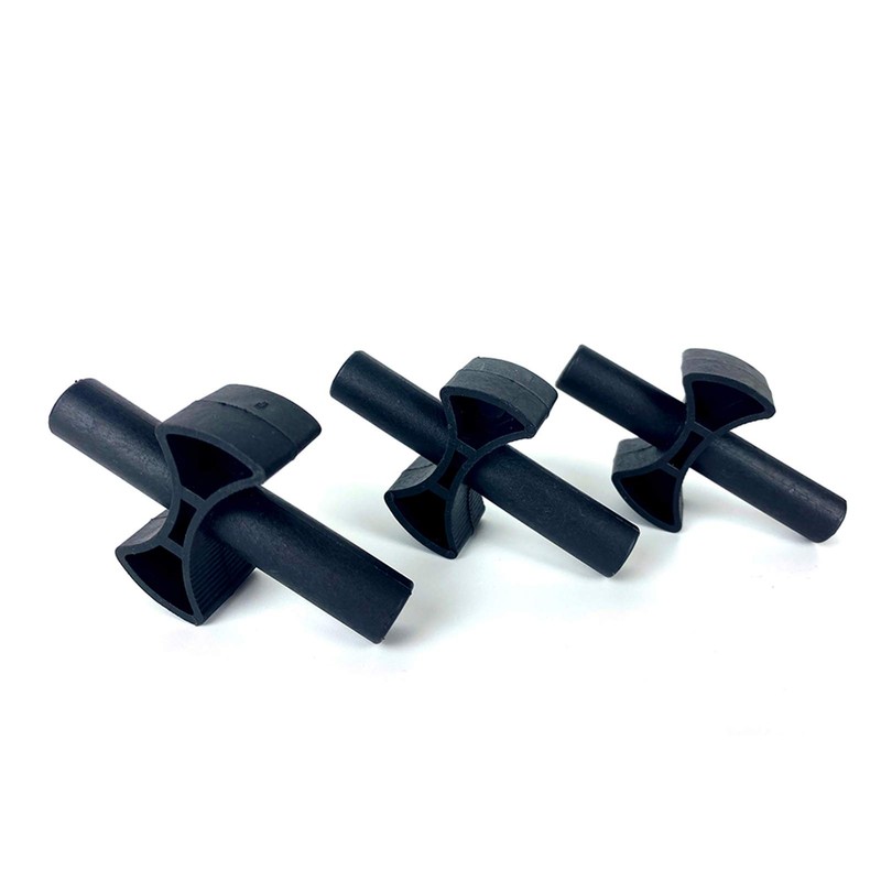 12 Pieces Trampoline Enclosure Pole Gap Spacers -Trampoline Plastic Safety