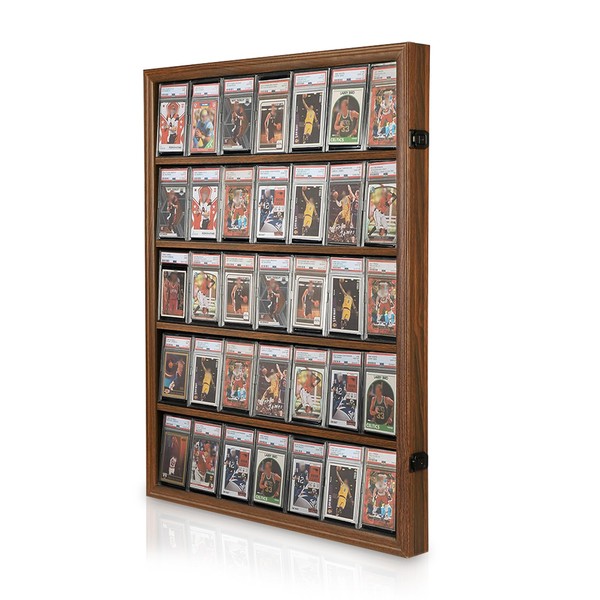 Odjaraye Graded Sports Card Display Case - 35 Baseball Card