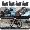 4pcs Bike Brake Pads, High-Performance Semi-Metallic Disc Brake Pads Replacement