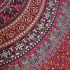 Cotton Mandala Elephant Floral Tablecloth Rectangle 68x102 Red Blue Green