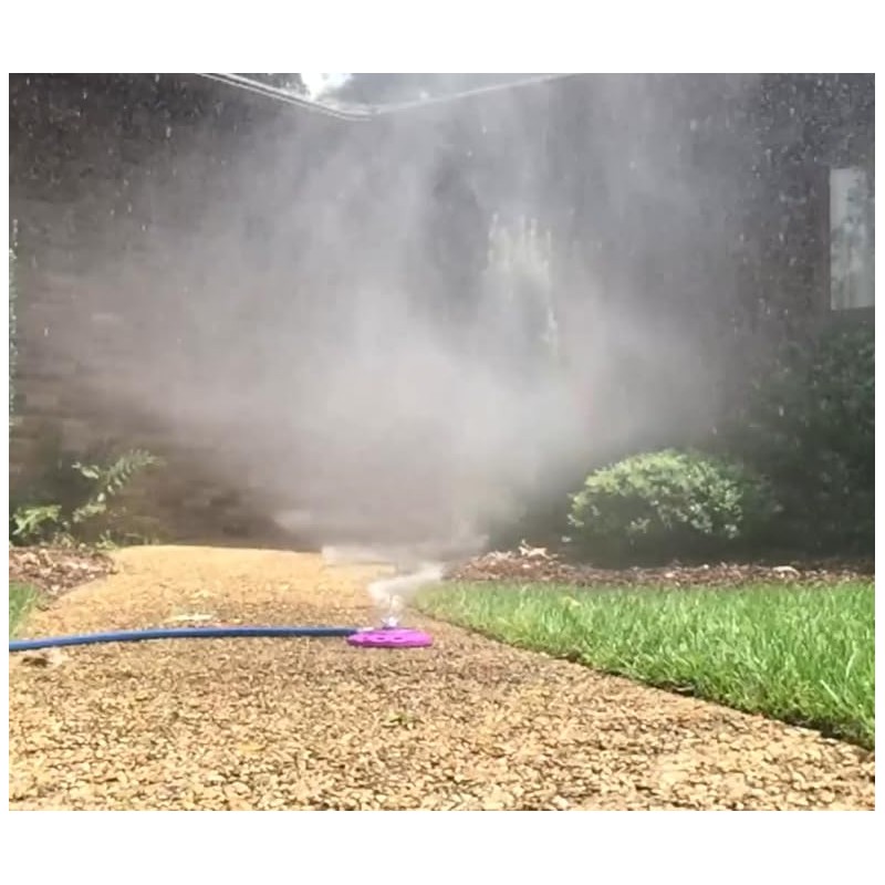 Dramm 15076 ColorStorm Spinning Sprinkler, Berry