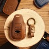 HIBEYO Key Fob Cover Key for Subaru Outback Ascent Forester
