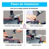Importeek Soporte Base Sujetador De Celular Universal Bicicleta Motos