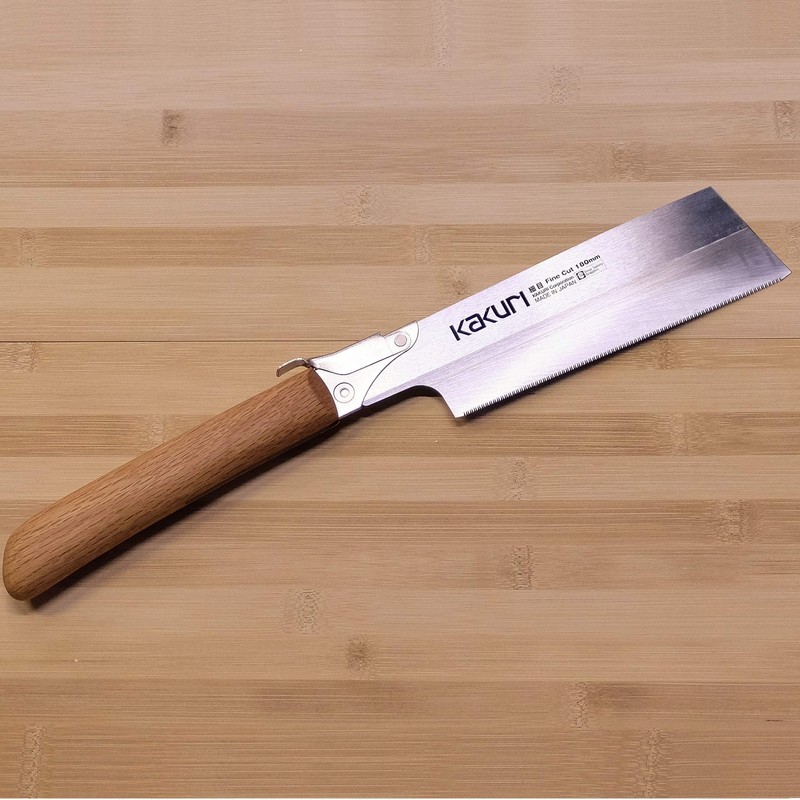 KAKURI Japanese Pull Saw Fine Cut 7" for Woodworking -