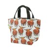 ECO CHIC Lightweight Foldable Insulated Lunch Bag Water Resistant Cooler
