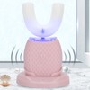 360Dgree UShape Toothbrush Rechargeable Automatic Toothbrush Silicone Oral Care Tool