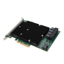 LSI SAS 9300-16I HBA Card, 16 Port 12Gbps HBA SAS Controller Card, for Windows for Linux and More, Serial, SAS Interface, PCIe
