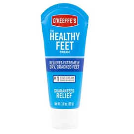 O'Keeffe's for Healthy Feet Foot Cream - 3 oz Tube (1 Pack) - Guaranteed Relief for Extremely Cracked, Dry Feet, Repairing Skincare, Instantly Boosts and Retains Moisture Levels | O'Keeffe's