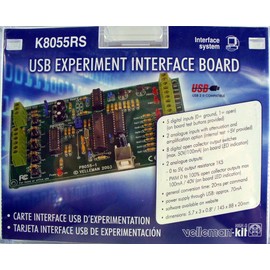 VELLEMAN K8055RS USB EXPERIMENT INTERFACE BOARD KIT by Velleman