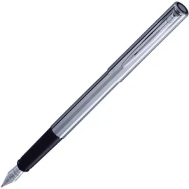 Waterman Pluma Fuente Waterman Estilográfica Punta Fina Cromada