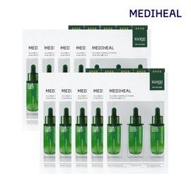 Mediheal Tea Tree Ampoule Mask 10 Sheets / 메디힐 티트리 앰플 마스크 10매