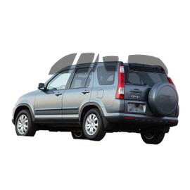 AUTOTEK Precut Windows Tint Film All Sides Cars Sun Blocking Protection Privacy Anti Shatter Glass 2 Ply Film Any Tint Shade kit for Honda CRV 2002-2006