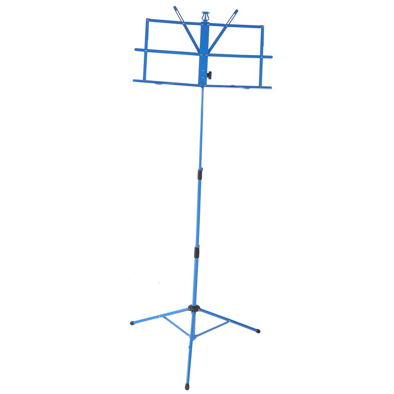 Small Music Stand Metal Portable Shelf Easy Assemble Lift Fold