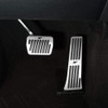 LEXLEY 2PCS Anti-Slip Aluminum Brake Gas Pedal Pads,Auto No Drilling
