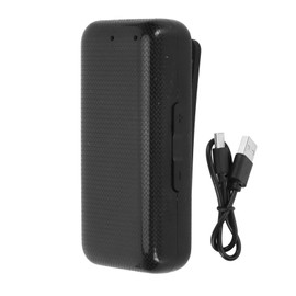 Bluetooth 5.3 Adapter Wireless Sound Receiver Support Memory Card Portable Clip On Microphones MP3 Player