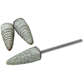 SK11 SRB-601 Paper Cone with Shaft #100, 0.3 inches (9 mm), Pack of 3