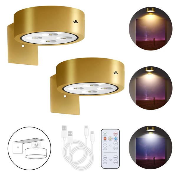 Rechargeable Battery Picture Light, Led Painting Light with Remote Control