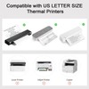Thermal Printer Paper 8.5 x 11 Inch, 100 Sheets US