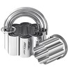 ALLTOP Scalloped Biscuit Cutters with Handle, Stainless Steel Cookie Cutter,
