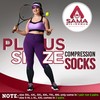 plus size compression socks women wide calf men and women