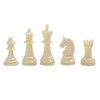 Chess Checkers Set PP Chess Pieces PU Imitation Leather Chess