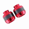 1 Pair of Carbon Fiber Motorcycle Front Fork Frame Sliders