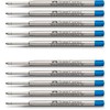 Faber-Castell 148741 Ballpoint Pen Refill M, Blue, Pack of 10