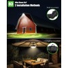 Ropelux Solar Lights Outdoor Indoor, 3500LM 4 Modes (1 All