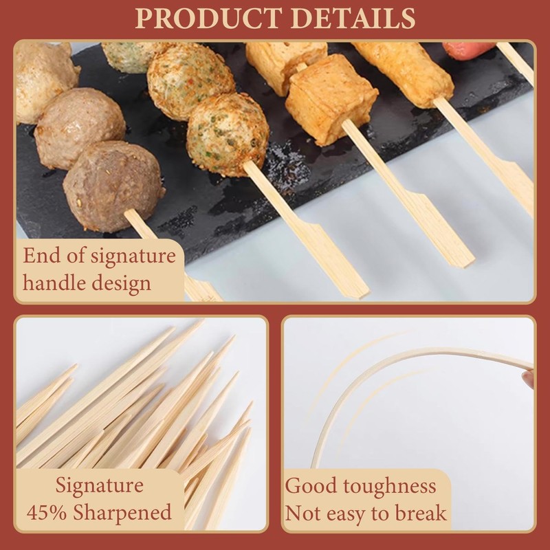 200pcs Cocktail Picks Fruit Picks Party Picks Portable Fruit Picks