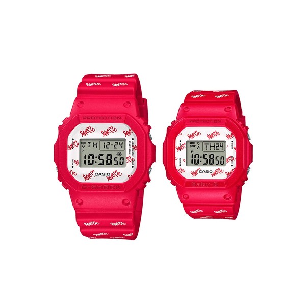 Casio G Presents Lover's Collection 2020 LOV-20B-4JR Men's Wristwatch, Red,