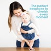Pearhead Chevron Baby Memory Book with Clean Touch Ink Pad