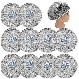Copeflap Hair Cap, Aluminum, 10 Pieces, Aluminum Cap, For Hair Dying, Shower Cap, Treatment