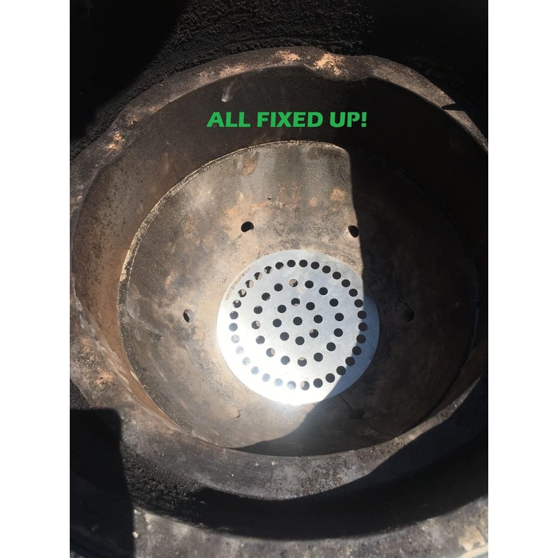 Stainless Fire Box Grate for Big Green Egg Firebox Medium