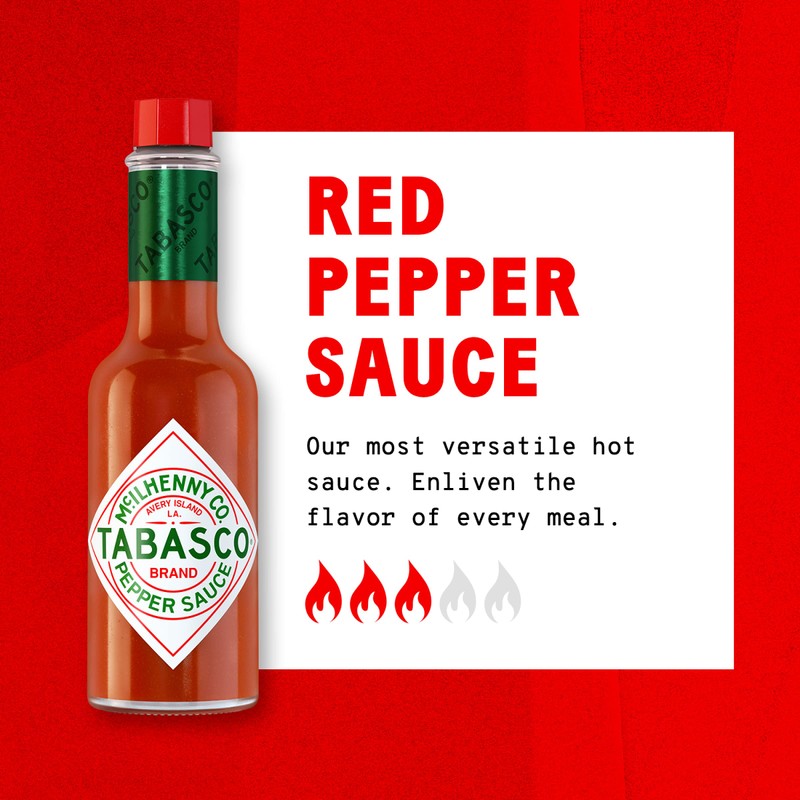 TABASCO® Brand Original Red Pepper Sauce, 5 oz (Pack of