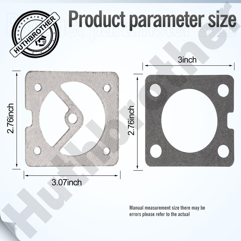 D30139 Air Compressor Graphite Gasket Kit Compatible With Craftsman DeVilbiss