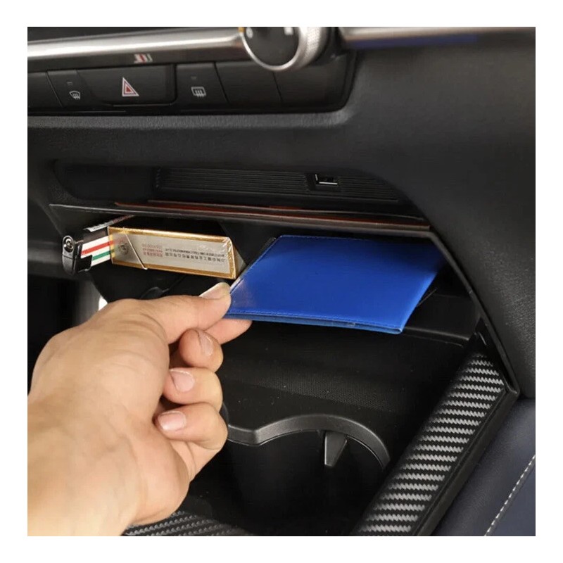 Cdefg For Mazda CX-30 2019-2023 Black Center Console Storage Box