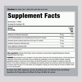 Piping Rock Water Pill for Men and Women | 90 Tablets | Super Strength Supplement | Vegetarian, Non-GMO, Gluten Free