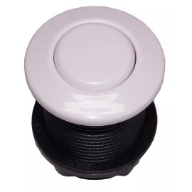 Len Gordon Hot Tub Air Button - White Classic #15 - Len Gordon/Allied Innovations