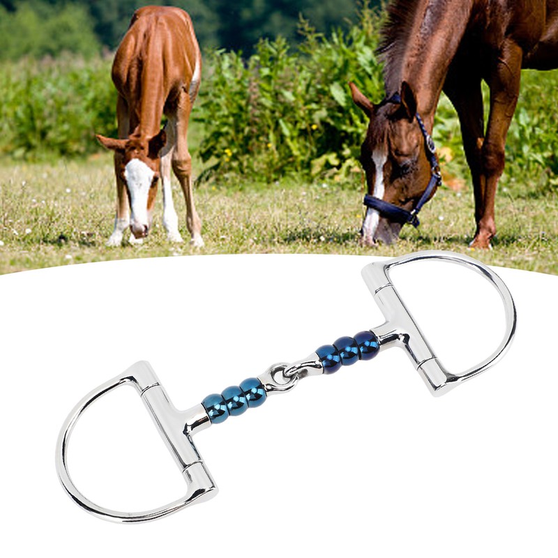 Horse Bit Stainless Steel 125mm Anti Biting Horse Mouth D