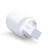 XYX GX23 to E27/E26 LED Light Sockets Adapter, Light Bulb