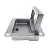 Induschoice Recessed Drawer Handle Made of Zinc Alloy Zinc Alloy